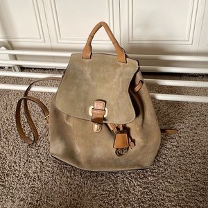 Michael Kors suede backpack